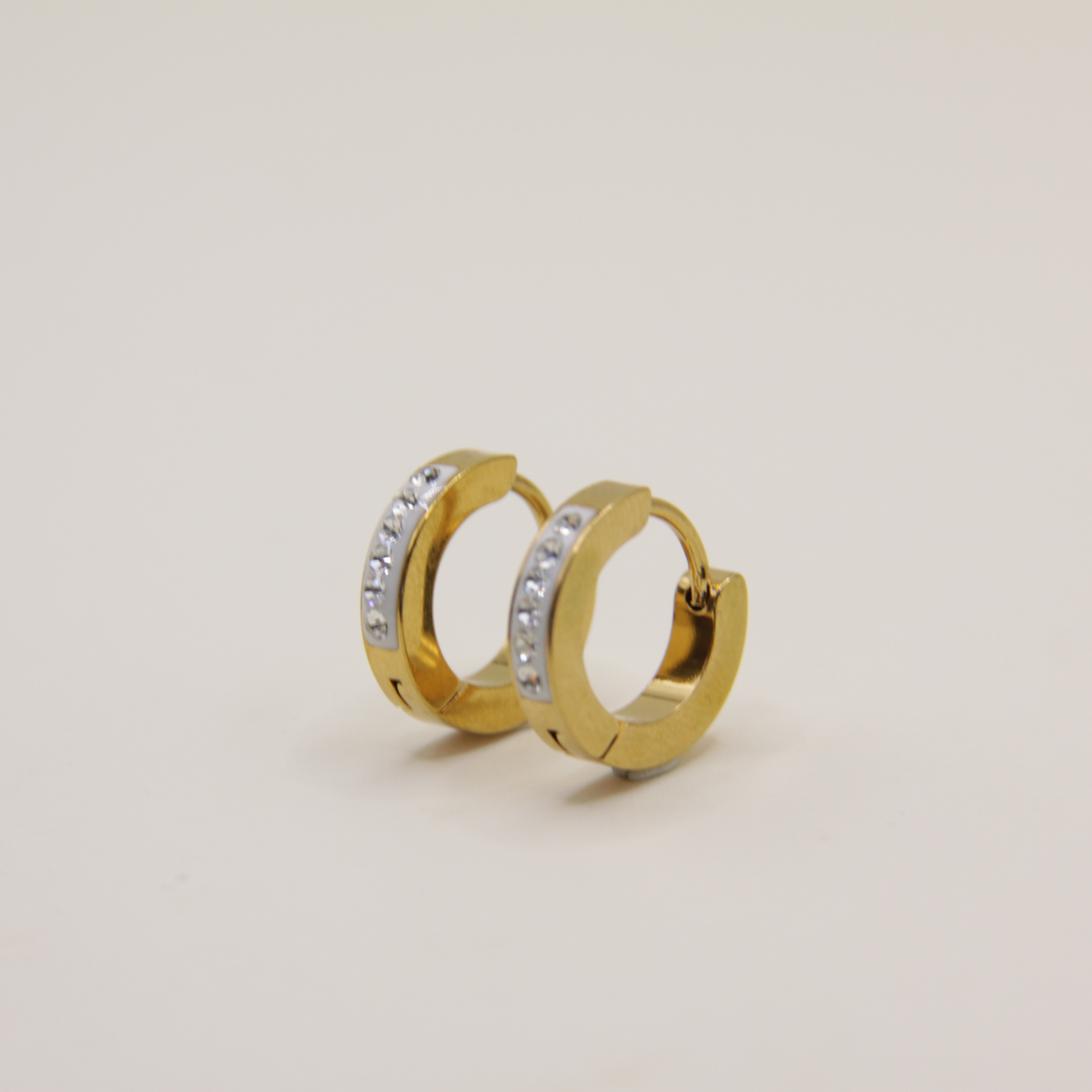 18k Gold plated zirkonia earrings