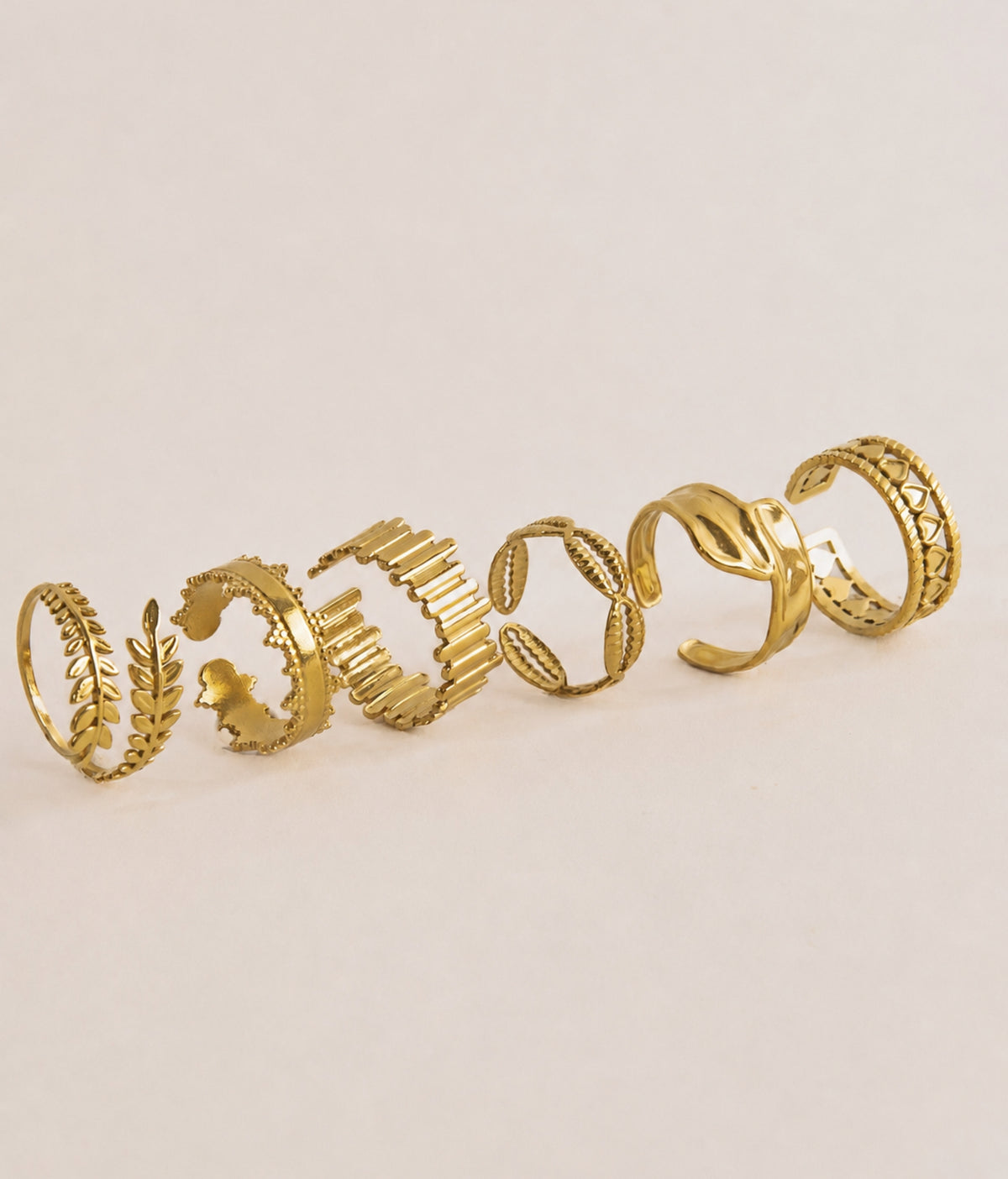 Olivia - Ring - Stainless steel