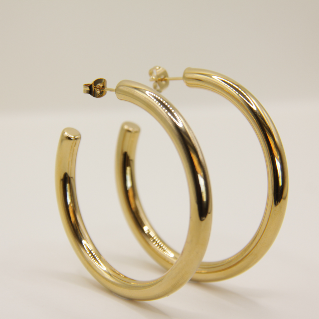 18K Gold plated huge rings