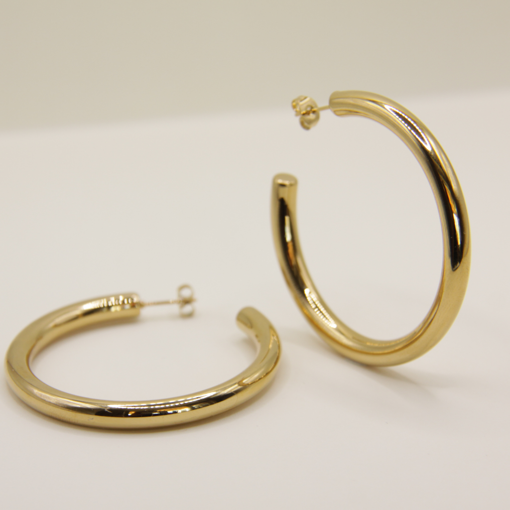 18K Gold plated huge rings