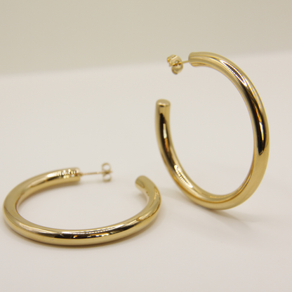 18K Gold plated huge rings