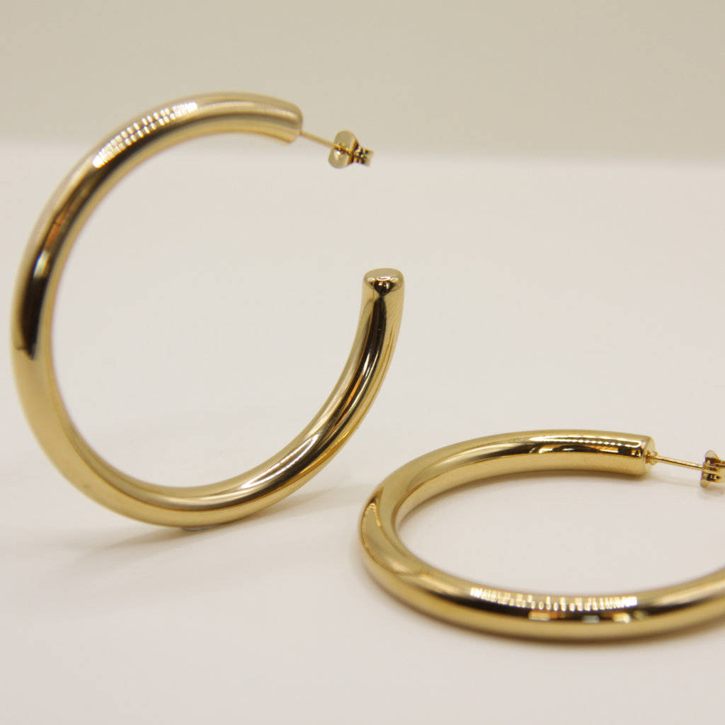 18K Gold plated huge rings