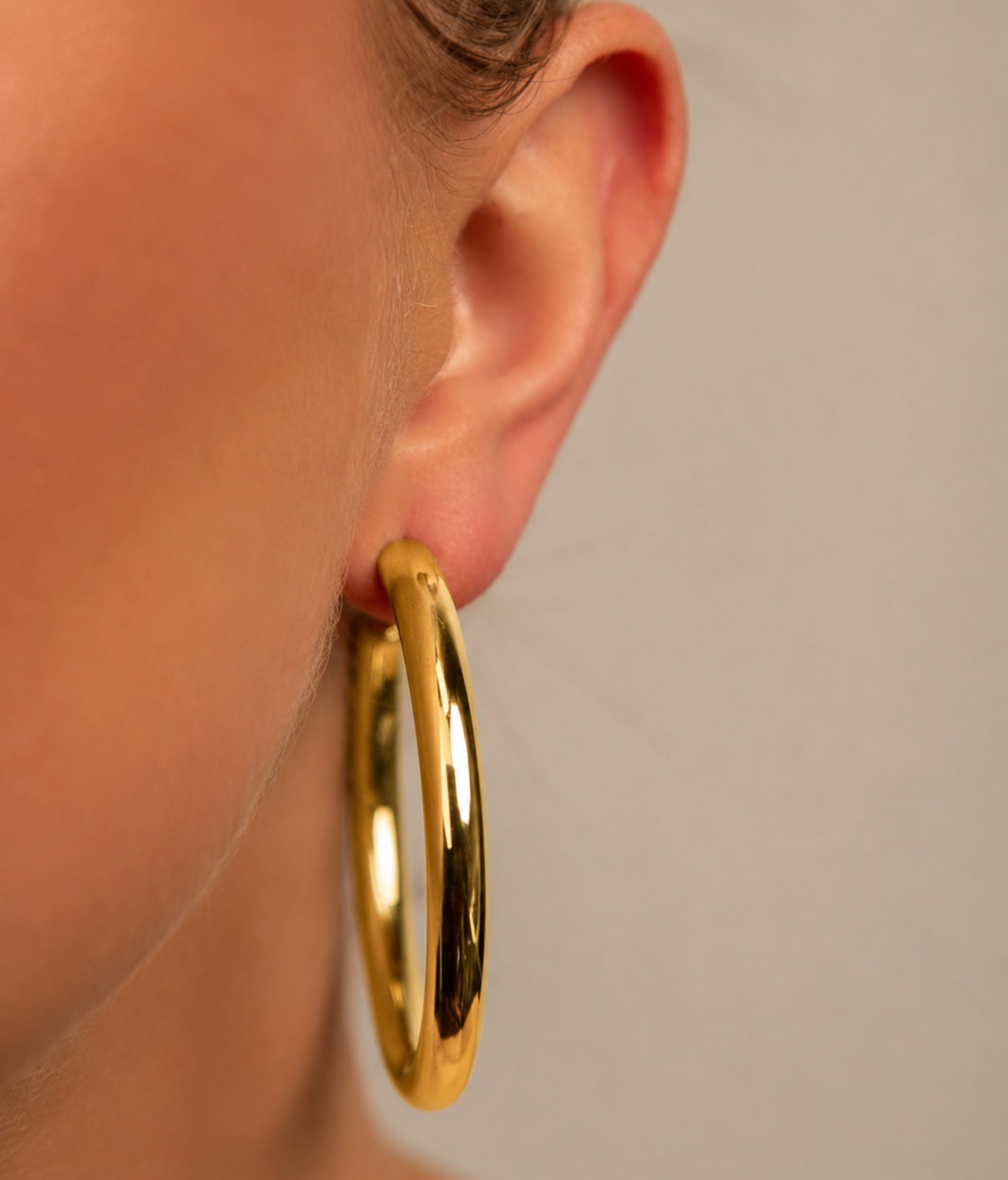 18K Gold plated huge rings
