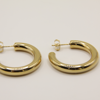 18k Gold plated big rings