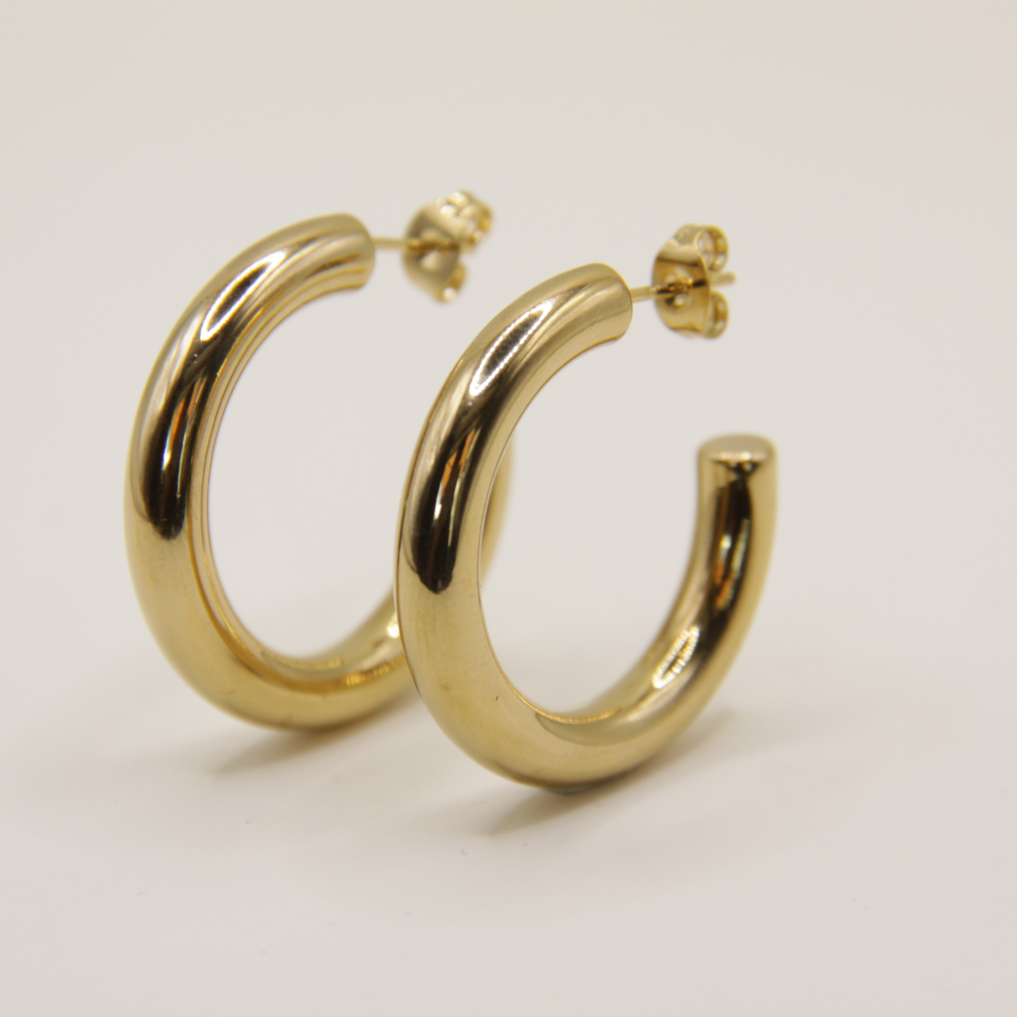 18k Gold plated big rings