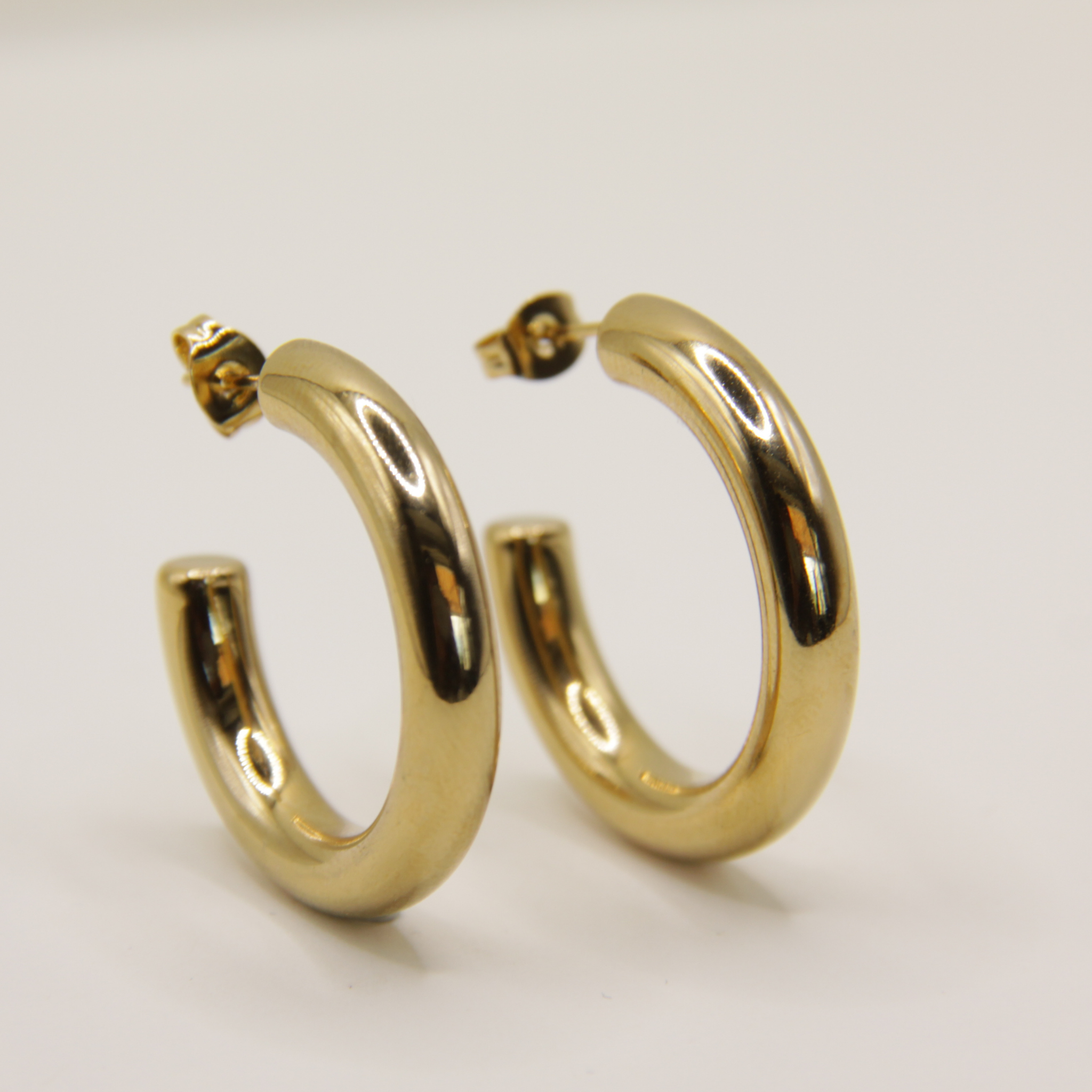 18k Gold plated big rings