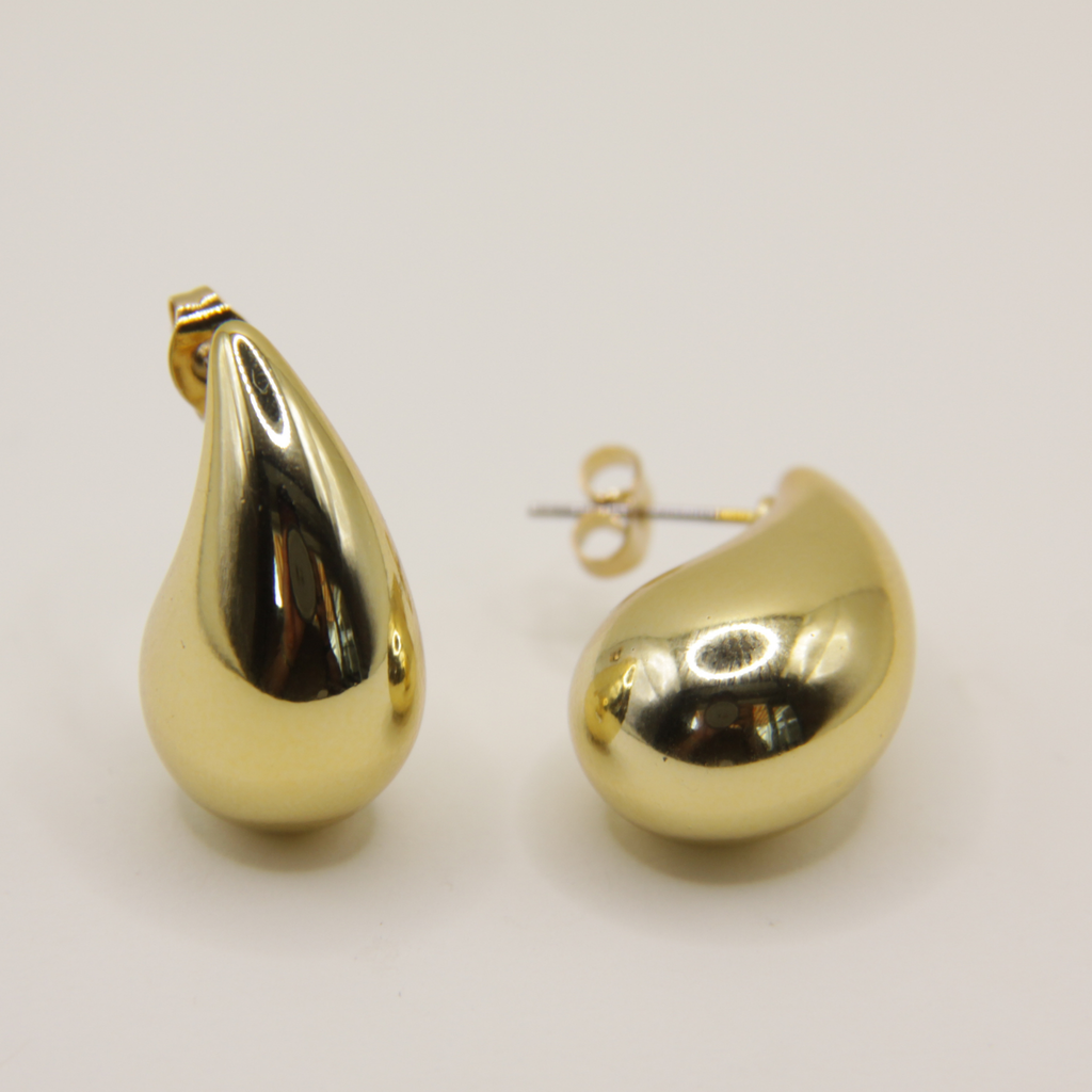 18k Gold plated druppel oorbellen