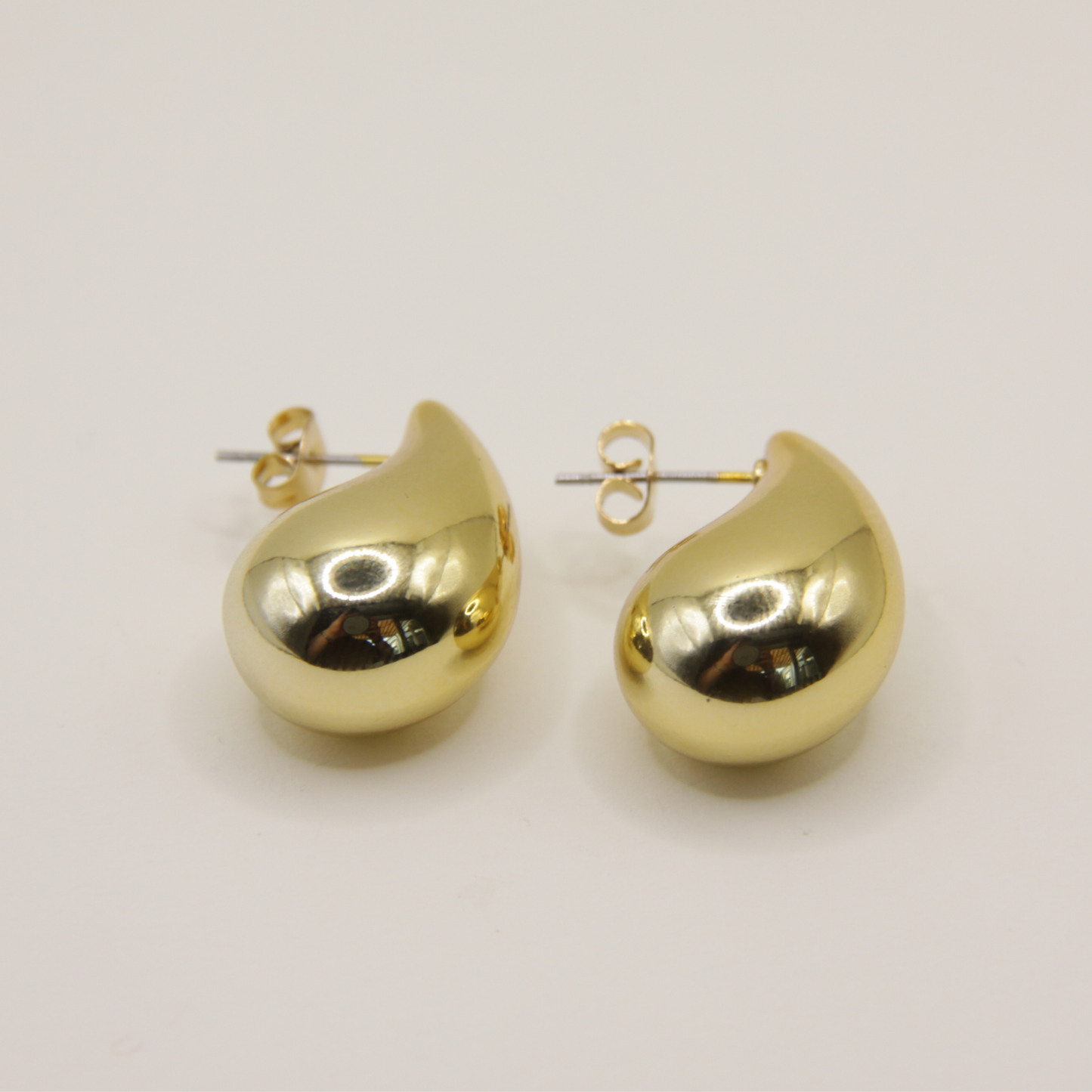 18k Gold plated tear earrings