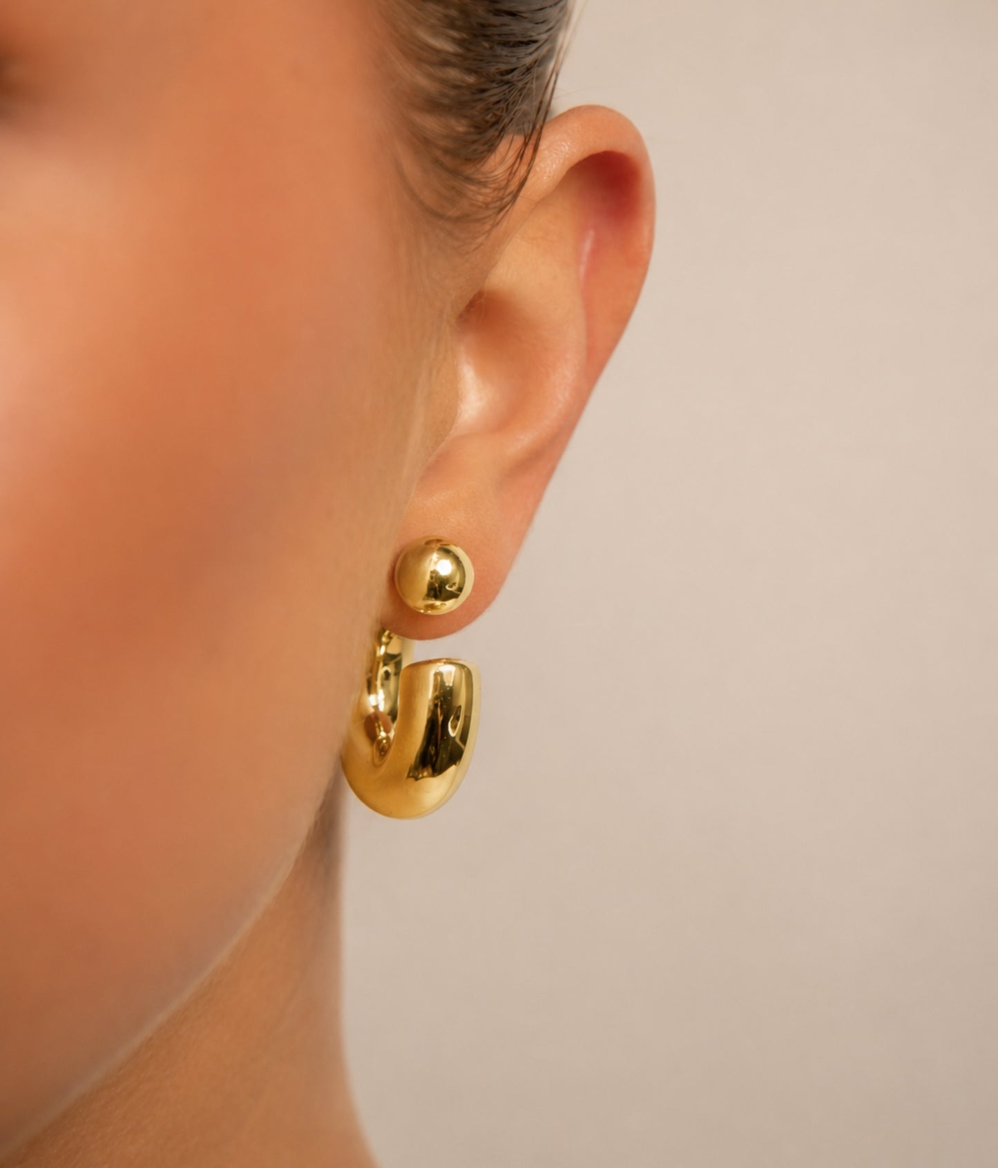 18k Gold plated beauty earrings