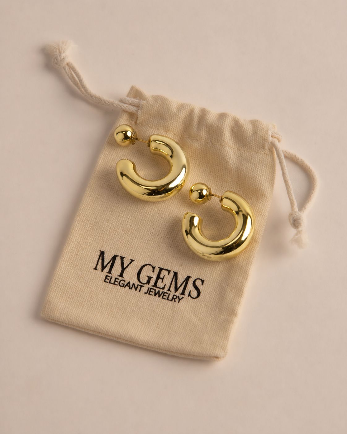 18k Gold plated beauty earrings