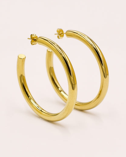 18K Gold plated huge rings