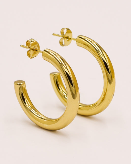 18k Gold plated big rings