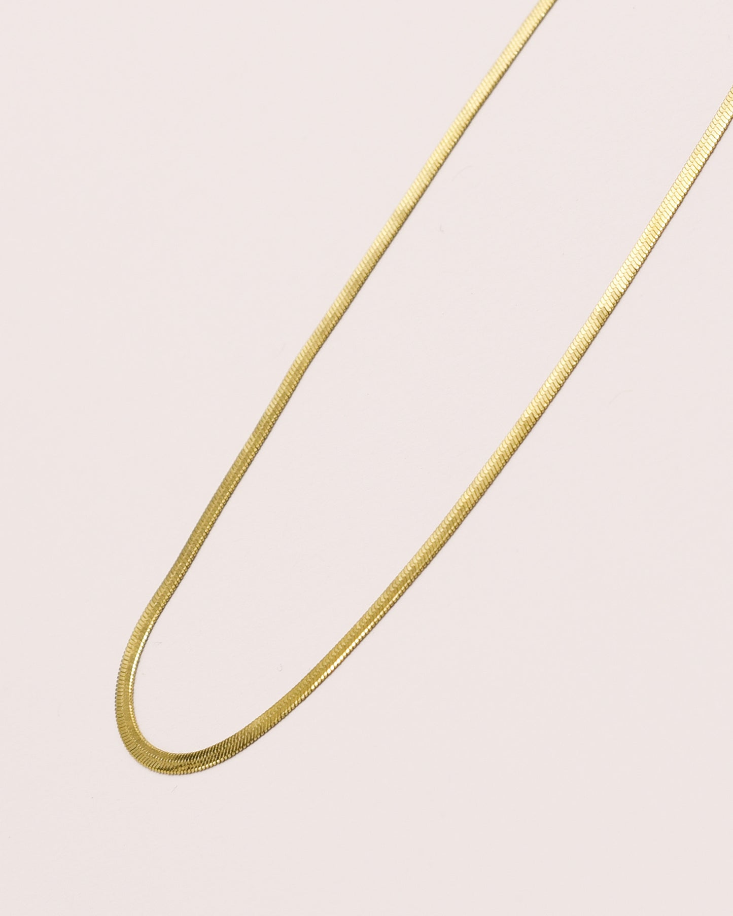 18k Gold plated fine necklace