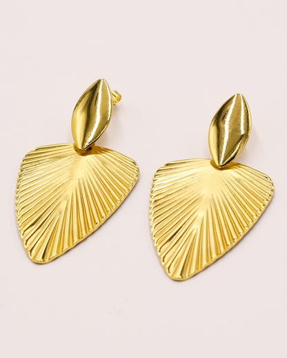 18k Gold plated palm drops