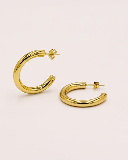 18k Gold plated big rings