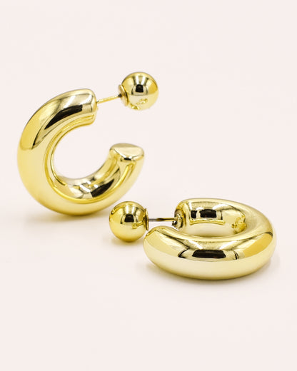 18k Gold plated beauty earrings