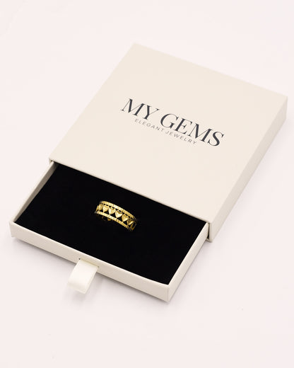 Aya - Ring - Stainless steel