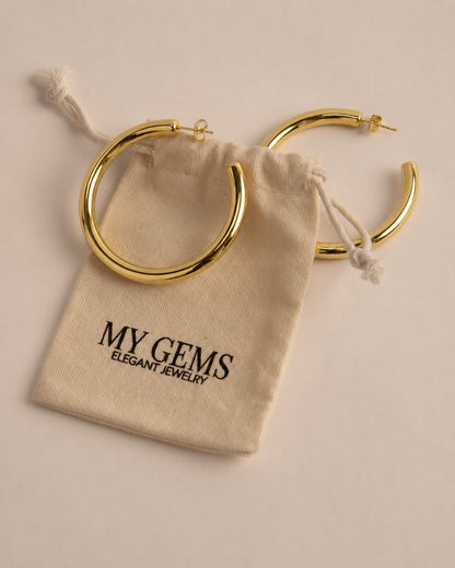 18K Gold plated huge rings
