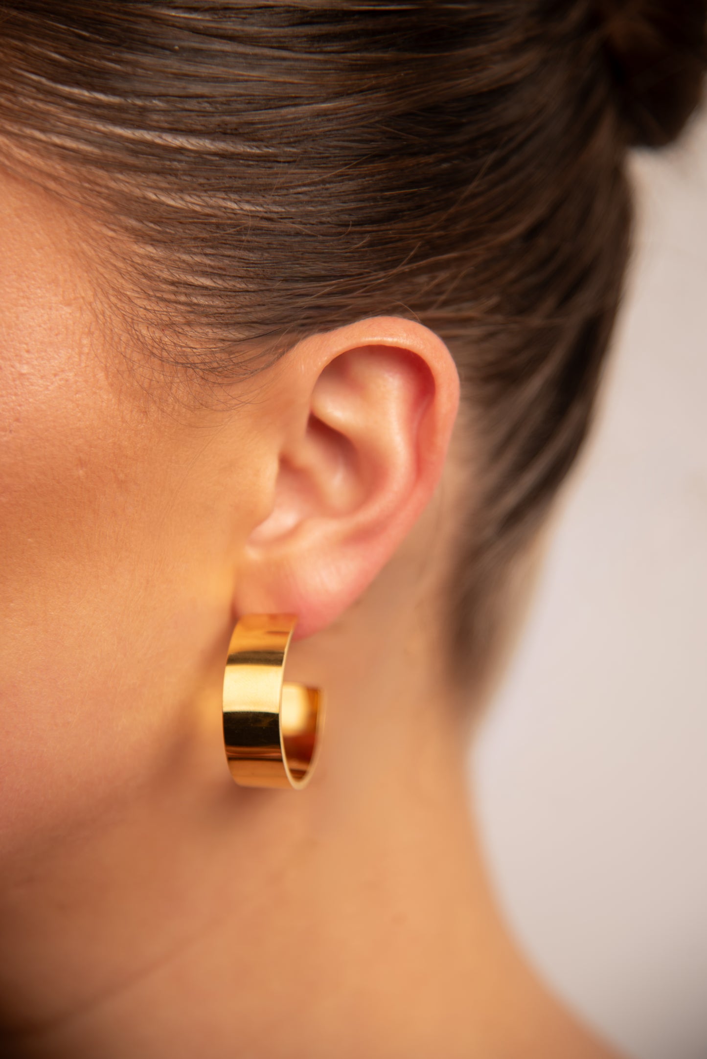 18k Gold plated chunky earrings