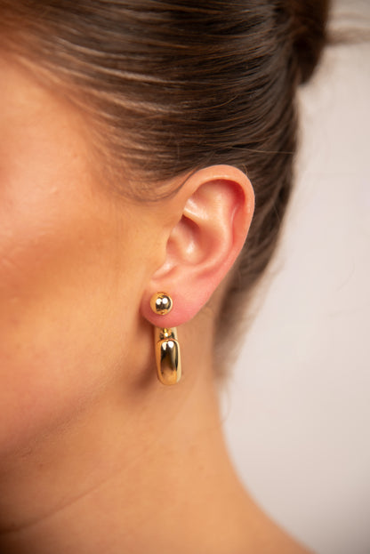 18k Gold plated beauty earrings