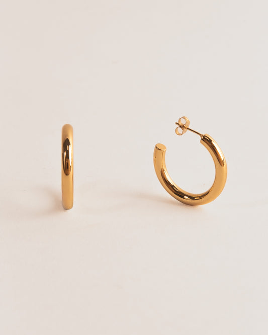 18k Gold plated big rings